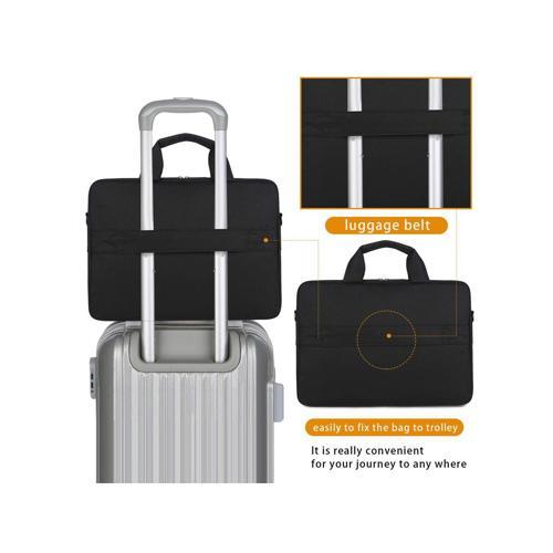 Brinch BW-248 Laptop Bag 14" - Brown - Image 3